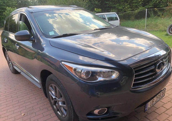 Infiniti QX60 cena 69000 przebieg: 148000, rok produkcji 2013 z Lublin małe 781